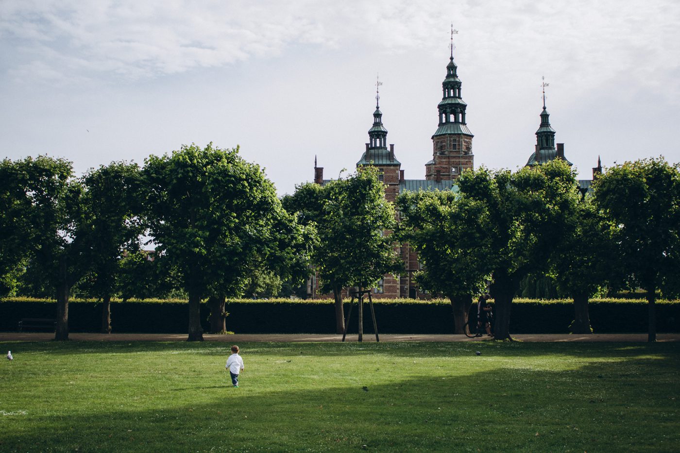 Rosenborg Castle across the lawns of King's Garden