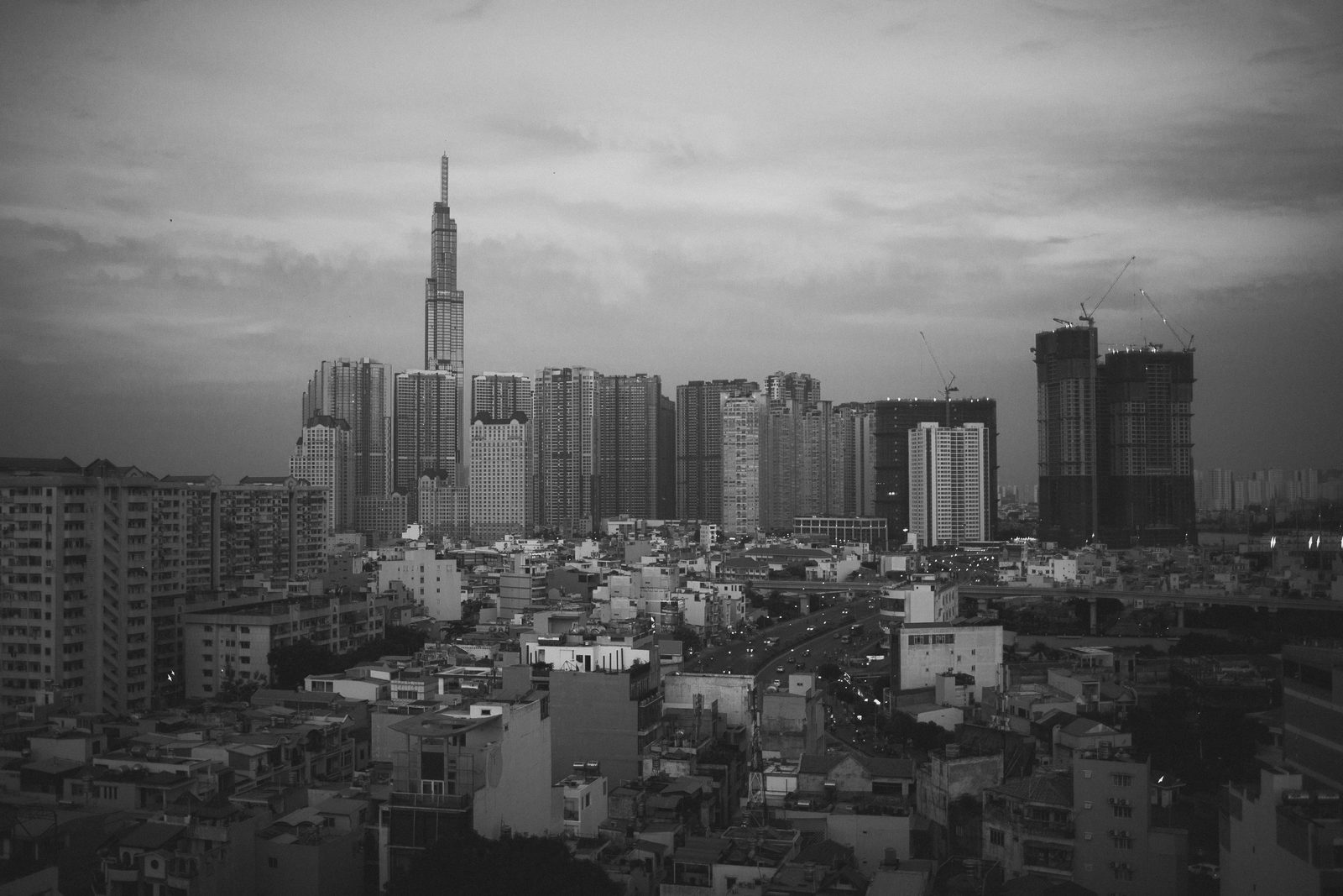 Ho Chi Minh City skyline, Vietnam
