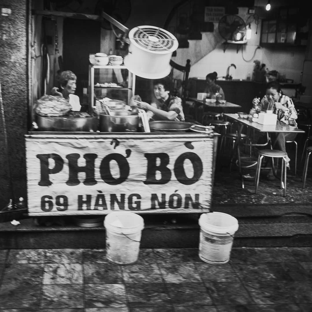 Pho Bo street food stall, Ho Chi Minh City, Vietnam